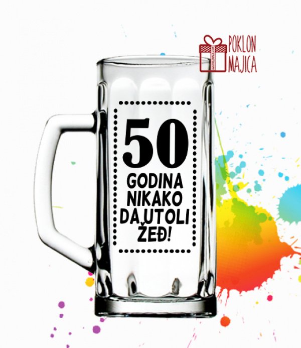 Krigle sa natpisom stampom/Krigle za pivo/50 godina nikako da utoli zedj1.jpg